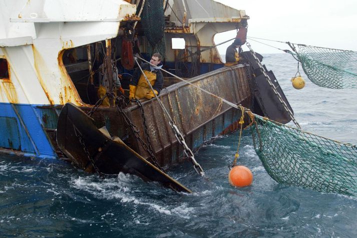 Sjómenn fóru síðast í verkfall fyrir sextán árum.