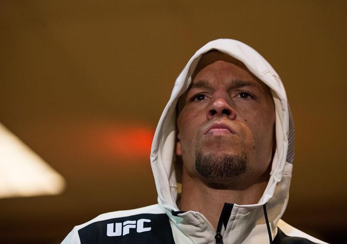 Nate Diaz leiðist ekkert að rífa kjaft.