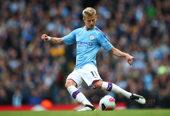 Zinchenko hefur leikið sjö af níu leikjum Manchester City í ensku úrvalsdeildinni á tímabilinu.