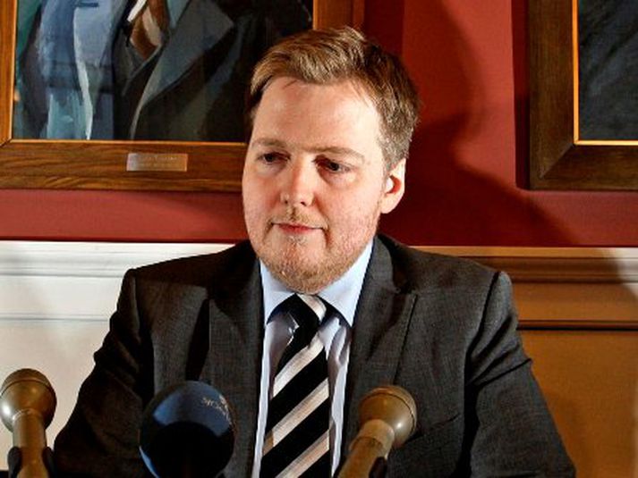 Sigmundur Davíð Gunnlaugsson er formaður Framsóknarflokksins. Mynd/ Valgarður.