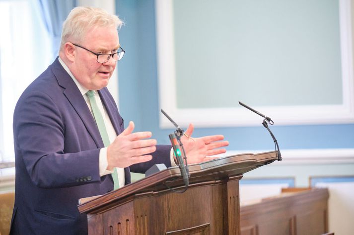 Sigurður Ingi Jóhannsson formaður Framsóknarflokksins er ekki hrifinn af frumvarpi atvinnuvegaráðherra.
