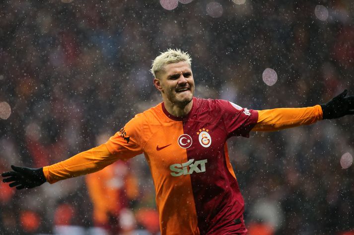 Mauro Icardi tryggði Galatasaray sigurinn í uppbótartíma.