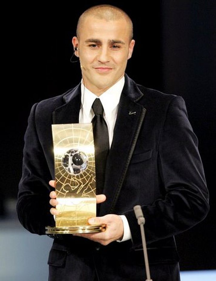 Fabio Cannavaro var kjörinn leikmaður ársins árið 2006.
