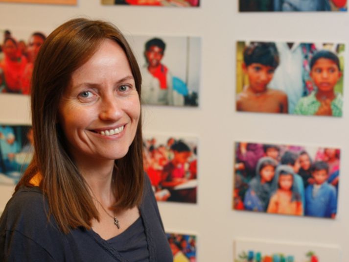 Guðrún Margrét Pálsdóttir, formaður ABC Barnahjálpar.