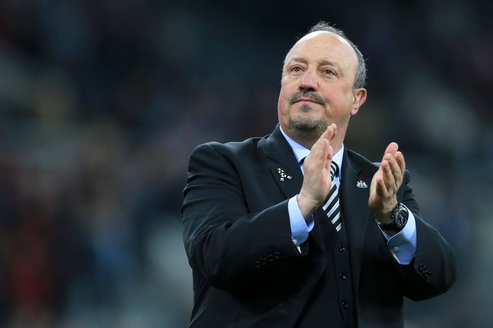 Benítez er dýrkaður og dáður af stuðningsmönnum Newcastle.