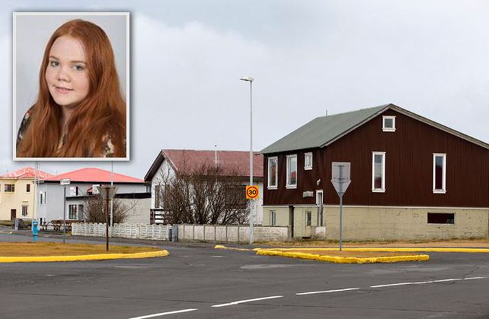 Kristín Júlíana er fundin.