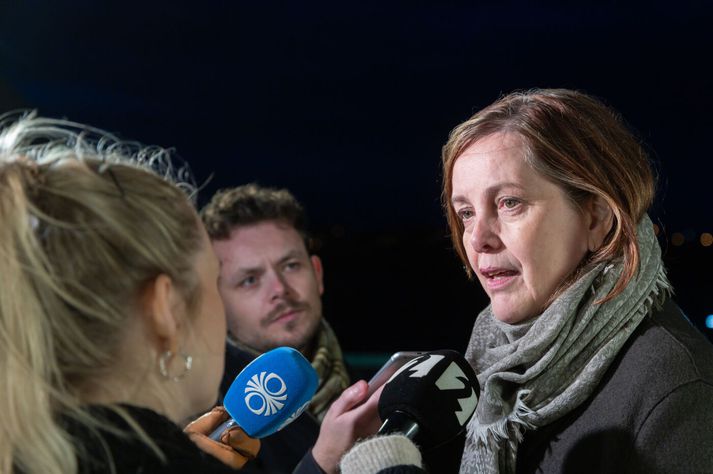 Vinstri græn biðu afhroð í Alþingiskosningunum 2024, með 2,3 prósent atkvæða. 