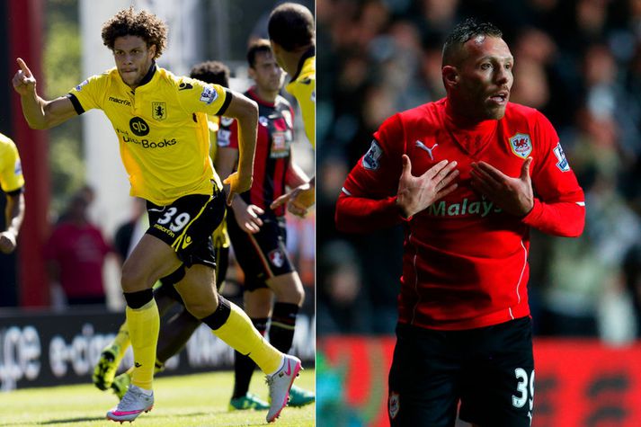 Rudy Gestede og Craig Bellamy.
