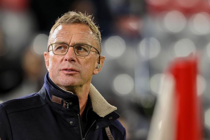 Ralf Rangnick ræðir við fjölmiðla á morgun og stýrir svo Manchester United í fyrsta sinn gegn Crystal Palace á Old Trafford á sunnudaginn.