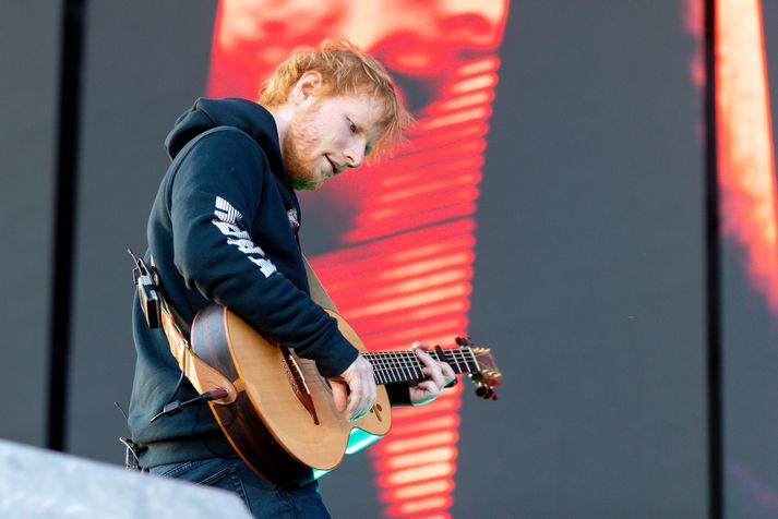 Tónleikar Ed Sheeran á Laugardalsvelli þóttu góðir.