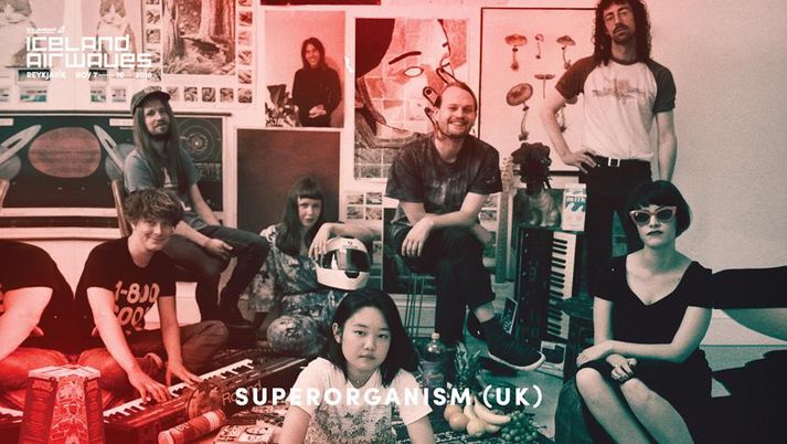 SUPERORGANISM kemur fram á Iceland Airwaves í ár.