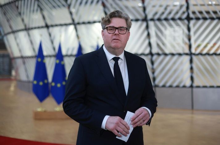 Gunnar Strömmer er dómsmálaráðherra Svía.
