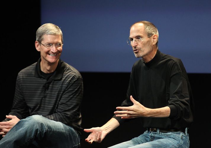 Fimmtán ár eru liðin frá því Tim Cook tók við keflinu af hinum víðfræga Steve Jobs.