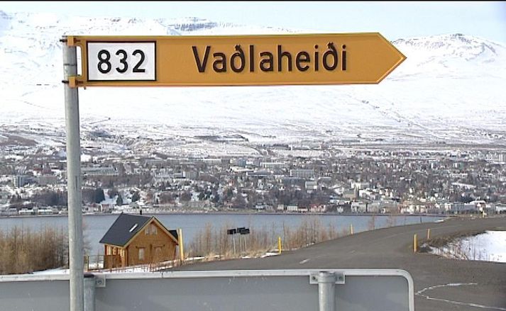 Gangamunninn Akureyrarmegin mun blasa við bæjarbúum. Bílaumferð í gegn hefst líklega árið 2016.