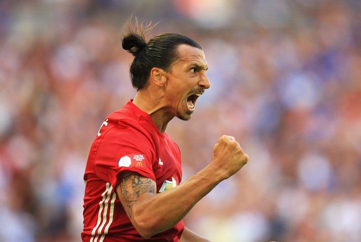 Zlatan er stór karakter.