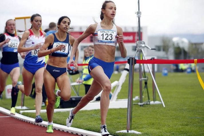 Aníta Hinriksdóttir er búin að vinna gull og brons.