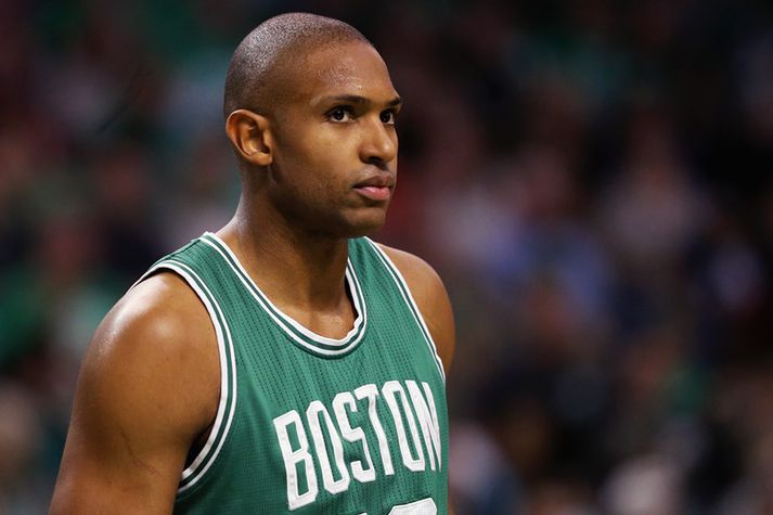 Al Horford er orðinn tveggja barna faðir.