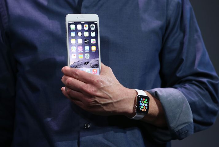 Apple kynnti iPhone 6 í síðustu viku.