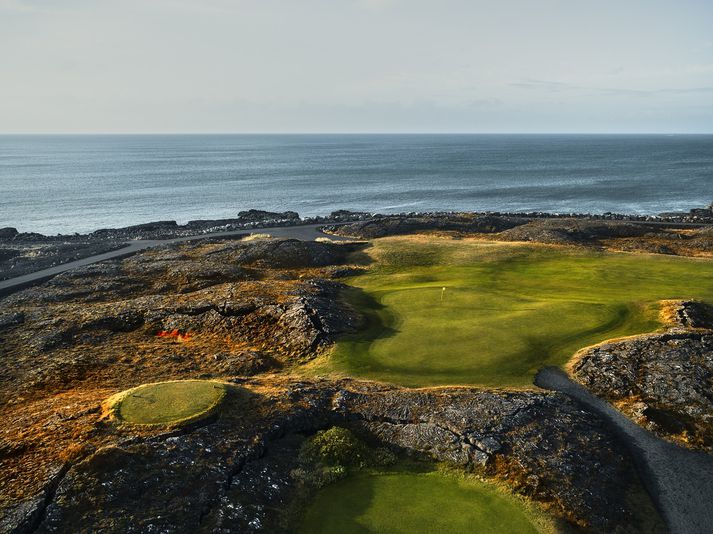 Hvaleyrarvöllur er með flottustu golfvöllum landsins. Hægt verður að kynna sér allt um golfíþróttina á glæsilegri sýningu í Smáranum um helgina.