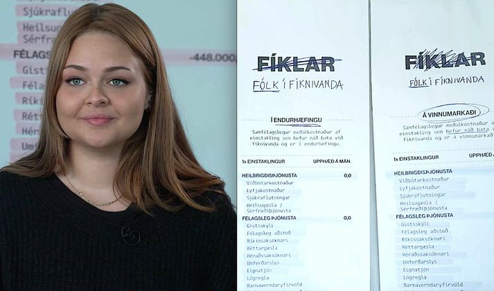 Aþena sótti innblástur í störf föður síns á meðferðarheimilinu í Krýsuvík.