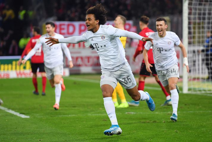 Joshua Zirkzee kom Bayern yfir í uppbótartíma seinni hálfleiks