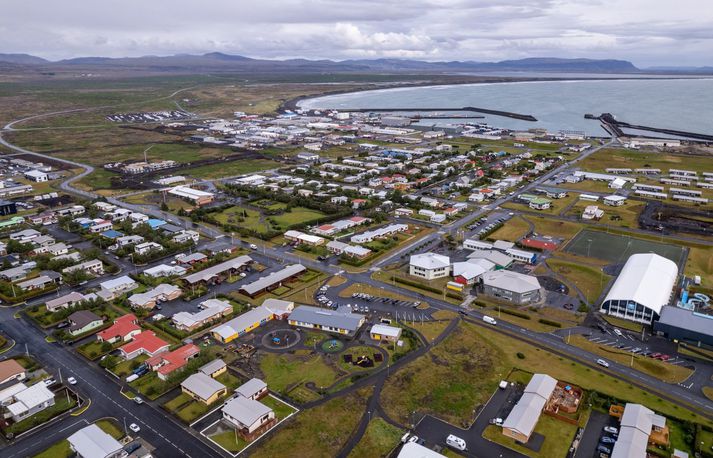 Frá Þorlákshöfn í Ölfusi.
