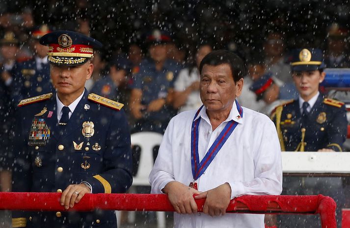 Rodrigo Duterte, forseti Filippseyja.