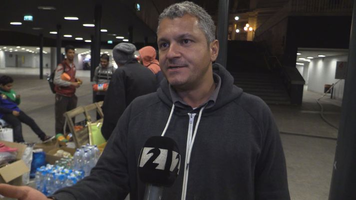 Tyrkneski blaðamaðurinn Umur Ali Birand fylgdi hópi flóttamanna frá Grikklandi til Ungverjalands og segir fátt benda til þess að dragi úr straumi flóttamanna til Norður-Evrópu á næstu mánuðum.