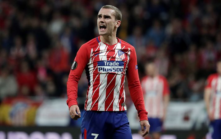 Griezmann í leik með Atletico.