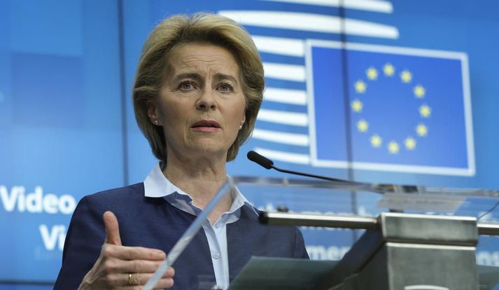 Ursula von der Leyen, forseti framkvæmdastjórnar ESB, boðaði til fundarins.