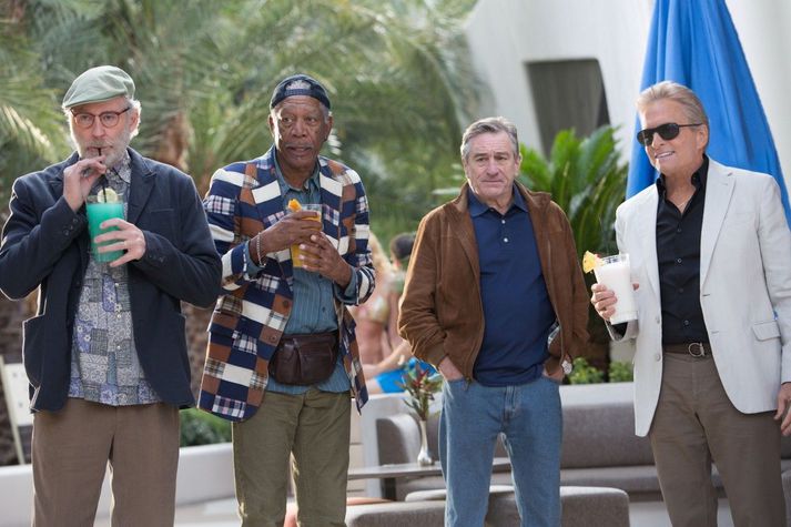 Stórleikararnir Morgan Freeman, Kevin Kline, Robert De Niro og Michael Douglas fara með helstu hlutverk í gamanmyndinni Last Vegas