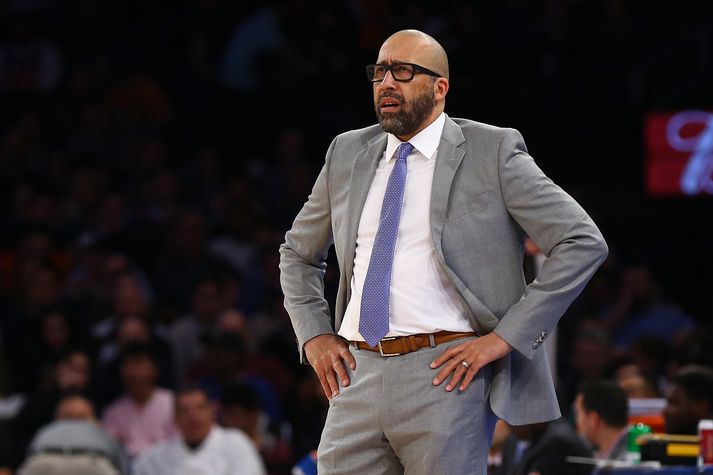 David Fizdale, fyrrverandi þjálfari New York Knicks.