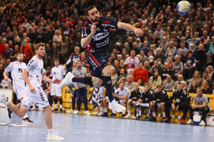 Teitur Örn og félagar í Flensburg báru sigur úr býtum í dag