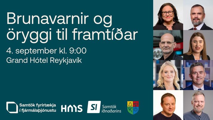 Ráðstefnan hefst klukkan 9:00 og stendur til 10:40.