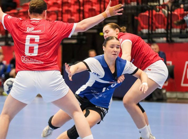 Elín Rósa í leik kvöldsins.