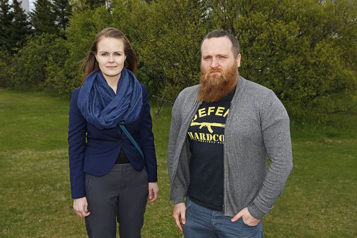 Sæunn Ingibjörg Marinósdóttir og Sigvaldi Ástríðarson eru á meðal stofnenda Samtaka grænmetisæta á Íslandi