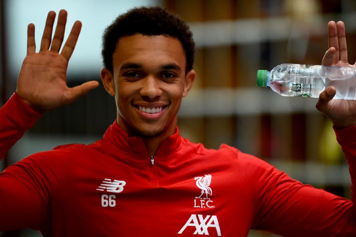 Trent Alexander-Arnold er enn bara tvítugur.