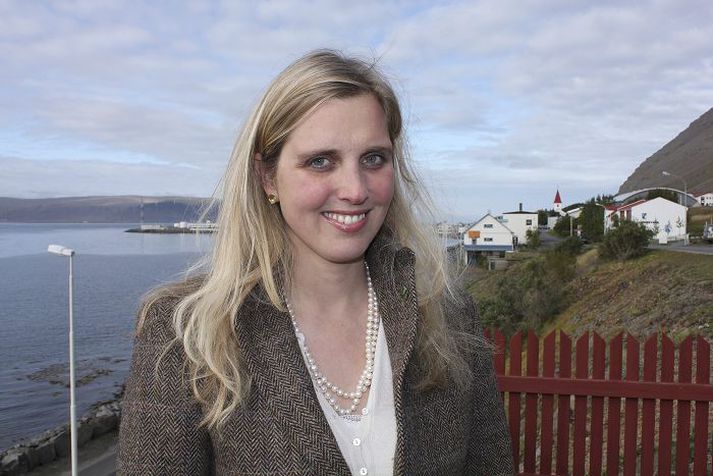 Ásthildur Sturludóttir, bæjarstjóri í Vesturbyggð, segir fjarkennslu á netinu framtíðina í hinum dreifðu byggðum.