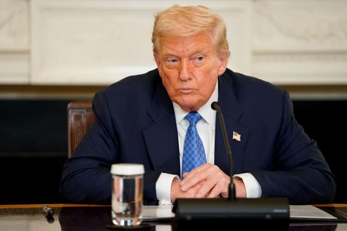 Donald Trump Bandaríkjaforseti hefur lýst þungum áhyggjum af meintri glæpaöldu í Washington eftir að ráðist var á fyrrverandi starfsmann D.O.G.E.