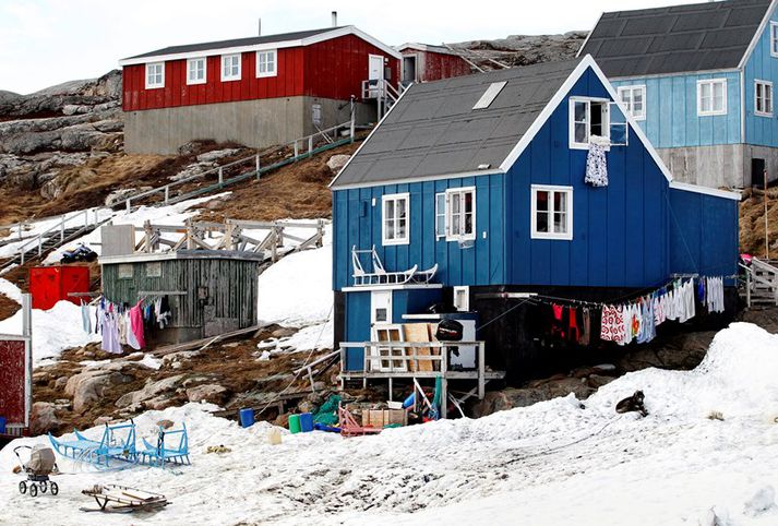 Vélin átti að lenda í Kulusuk um miðjan dag á fimmtudaginn. Myndin tengist fréttinni ekki beint.