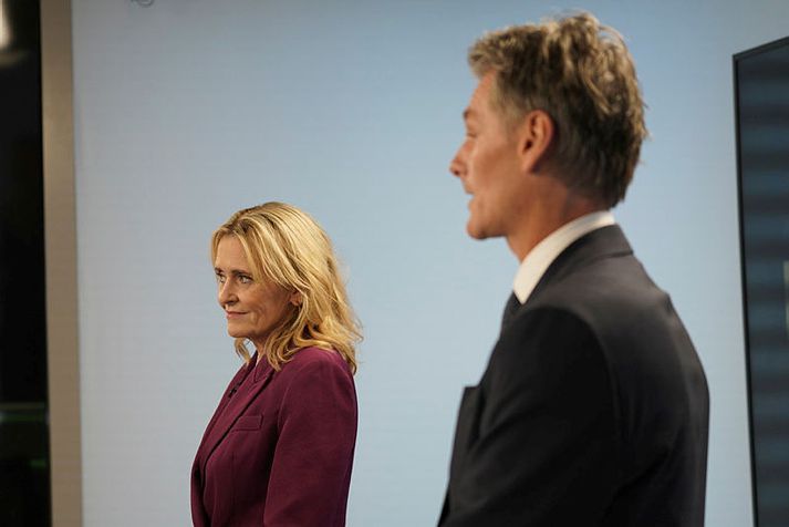 Heiða Björg og Pétur mættust í Pallborðinu og fóru um víðan völl.