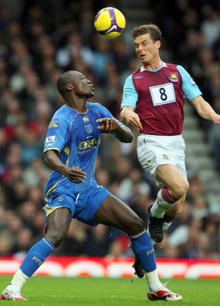 Scott Parker í leik með West Ham.