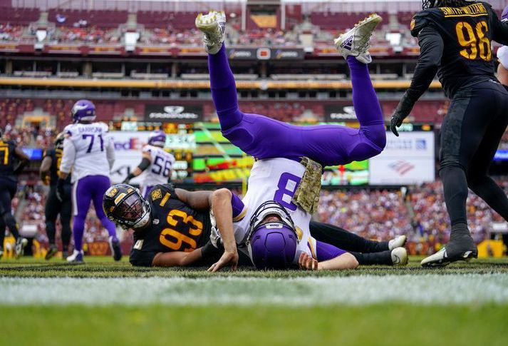 Minnesota Vikings vinnur flesta sína leiki tæpt. Eiríkur Stefán telur að það muni bíta liðið í rassinn í úrslitakeppninni.