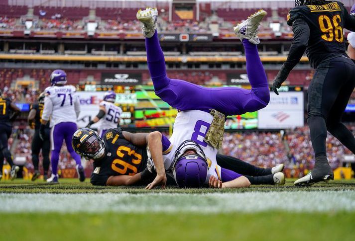 Minnesota Vikings vinnur flesta sína leiki tæpt. Eiríkur Stefán telur að það muni bíta liðið í rassinn í úrslitakeppninni.