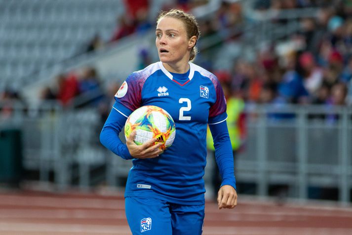 Sif hefur verið í lykilhlutverki í vörn íslenska landsliðsins undanfarin ár.