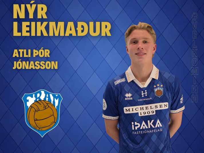 Atli Þór Jónasson er mættur í Úlfarsárdalinn.