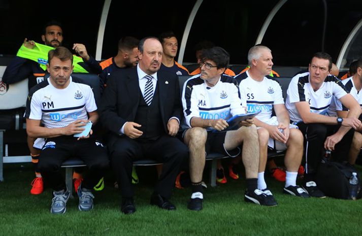 Rafa Benítez er vinsæll í Newcastle.