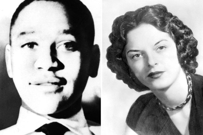 Emmett Till og Carolyn Bryant Donham.