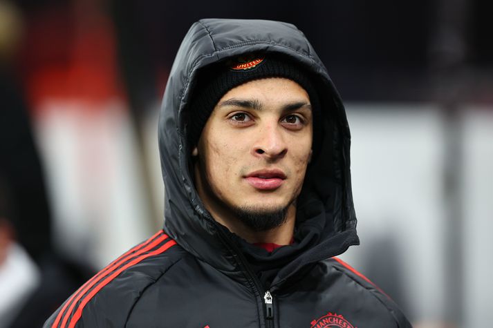 Manchester United keypti Antony frá Ajax fyrir 85 milljónir punda í fyrra.