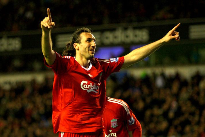 Kyrgiakos er kominn aftur til Englands.